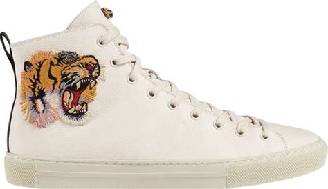 gucci leather high-top with tiger nederland|Buy Gucci Leather High 'Tiger' .